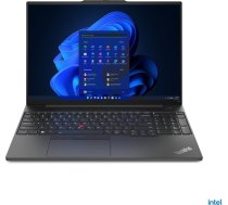 Lenovo ThinkPad E16 Gen 1 (Intel) Intel® Core™ i5 i5-1335U Laptop 40.6 cm (16") Touchscreen WUXGA 16 GB DDR4-SDRAM 512 GB SSD Wi-Fi 6 (802.11ax) Windows 11 Pro US English Black New Repack/Repacked