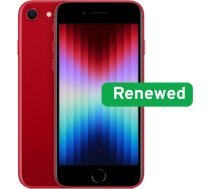 Apple | RENEW Grade C | iPhone SE (3rd Gen, 2022) | 4.7" Retina HD | A15 Bionic | 4GB | 64GB | iOS | Red | Warranty 12 months | Apple