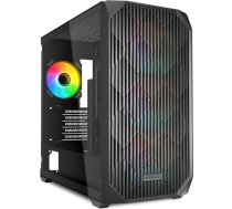 Sharkoon MK3 RGB Micro Tower Black