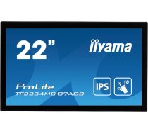 Iiyama ProLite TF2234MC-B7AGB computer monitor 54.6 cm (21.5") 1920 x 1080 pixels Full HD LED Touchscreen Multi-user Black