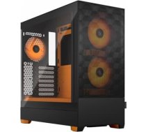 Fractal Design PC case Pop Air TG Clear Tint RGB orange core