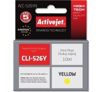 Activejet ACC-526YN Ink cartridge (replacement for Canon CLI-526Y; Supreme; 10 ml; yellow)