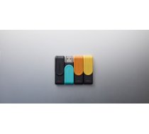 Kingston Technology DataTraveler 128GB Portable USB 3.2 Gen 1 Exodia S (Black/Turquoise)