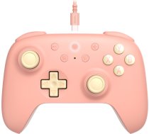 8Bitdo Ultimate 2C Wired Controller for Windows PC and Android, with 1000Hz Polling Rate, Hall Effect Joysticks and Hall Triggers, and Remappable L4/R4 Bumpers (Peach)