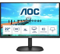 AOC B2 22B2H/EU LED display 54.6 cm (21.5") 1920 x 1080 pixels Full HD Black