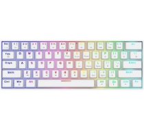 Savio Keyboard Whiteout X2 Blue Outemu, SAVIO