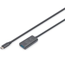 Digitus | Active USB 3.2 Gen1 5G extension cable | DA-73110 | USB-C to USB-A
