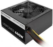 Thermaltake Litepower II Black 650W (Active PFC, 2xPEG, 120mm, Single Rail)