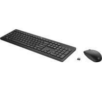 HP Keyboard and mouse set HP HP 230 WL EN, black, wireless