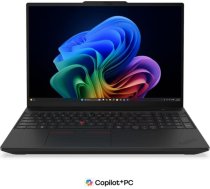 Lenovo ThinkPad T16 Gen 5 16 WUXGA ULT5-325/16GB/512GB/Intel Graphics/WIN11 Pro/Nordic Backlit kbd/Black/FP/5G Upgradable/3Y Warranty | Lenovo