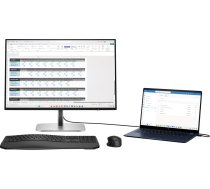 HP 524pn Series 5 Pro WUXGA Monitor - 24" 1920x1200 WUXGA 350-nit 100Hz AG, IPS, HDMI/DisplayPort, 4x USB-A, height adjustable/tilt/swivel/pivot, 3 years (replaces E24i G4) / 9D9A7AA#ABB