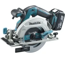 Makita DHS680RTJ portable circular saw 16.5 cm Black, Grey, Turquoise 5000 RPM