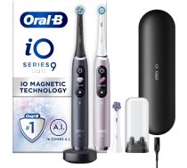 Oral B - iO9 Duo Pack Black Onyx & Rose Quartz Electric Toothbrush - E