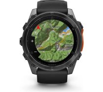 Garmin Fenix 8 3.56 cm (1.4") AMOLED 51 mm Digital 454 x 454 pixels Touchscreen Titanium Wi-Fi GPS (satellite)