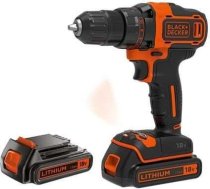 Black&Decker Black & Decker BDCDD186KB drill Keyless Black, Orange
