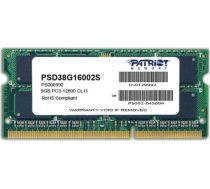 Patriot Memory 8GB PC3-12800 memory module 1 x 8 GB DDR3 1600 MHz