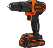 Black+Decker Black & Decker BDCHD18KB-QW drill Keyless Black, Orange