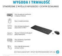 Hewlett-Packard HP 230 Wireless Mouse and Keyboard Combo
