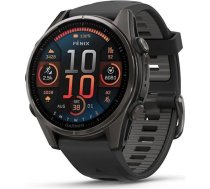 Garmin fenix 8 3.3 cm (1.3") AMOLED 43 mm Digital 416 x 416 pixels Touchscreen Black Wi-Fi GPS (satellite)