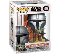 Funko POP! Vinyl Figure: Star Wars: The Mandalorian Flying w/Jet