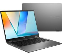 Asus Vivobook 14 Flip TP3407SA-SG146W Ultra 5 226V 14.0" WUXGA Touchscreen 60Hz 300 nits AG 16GB LPDDR5X 512GB SSD Intel Arc Graphics FHD Webcam 70Wh Windows 11 Matte Grey