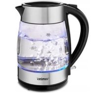 Zelmer ZCK8011 electric kettle 1.7 L 2200 W Black, Stainless steel