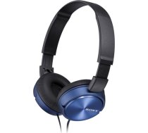 Sony | Foldable Headphones | MDR-ZX310 | Headband/On-Ear | Blue