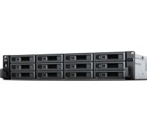 No Name Synology RackStation RS2423RP+ NAS/storage server Rack (2U) Ryzen Embedded V1780B 8 GB DDR4 0 TB DiskStation Manager Black, Grey