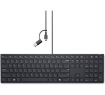 Dell | Collaboration Keyboard | KB525C | Keyboard | Wired | US (QWERTY) | Black | USB-C