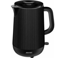 MPM Electric kettle double walls 1,7L black MCZ-115/C