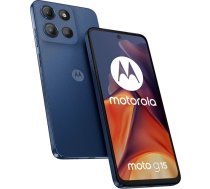 Motorola moto g15 17.1 cm (6.72") Dual SIM Android 15 4G USB Type-C 8 GB 128 GB 5200 mAh Navy