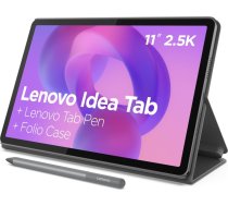 Lenovo Idea Tab Wi-Fi (w/o power adapter) | ZAFR0006SE | 11 " | Luna Grey | IPS | 2560x1600 pixels | MediaTek | Dimensity 6300 | 8 GB | Soldered LPDDR4x | 256 GB | Wi-Fi | Front camera | 5 MP | Rear camera | 8 MP | Bluetooth | 5.2 | Android | 15 (OS
