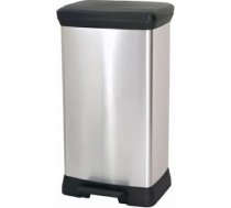Curver PEDAL WASTE BIN 50L /IML METALLIZED