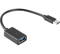 Lanberg AD-OTG-UC-01 USB cable USB 2.0 0.15 m USB A USB C Black