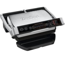 Tefal | OptiGrill Initial | GC706D | Contact grill | 2000 W | Black/Stainless steel