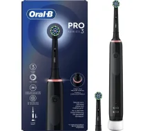 Braun Oral-B Pro 3 Pro3 3000 Adult Rotating-oscillating toothbrush Black