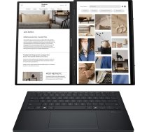 Asus | Zenbook Duo UX8406CA-QL287W | Inkwell Gray | 14 " | OLED | Touchscreen | FHD | 1920 x 1200 pixels | Intel Core Ultra 7 | 255H | 16 GB | LPDDR5X | Solid-state drive capacity 1000 GB | Intel Arc Graphics | Windows 11 Home | 802.11be | Bluetooth