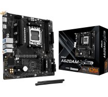 Asrock A620AM-X WiFi AMD A620A Socket AM5 micro ATX