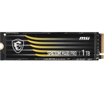 MSI SSD|MSI|SPATIUM M480 PRO|1TB|M.2|PCIe Gen4|NVMe|3D NAND|Write speed 6000 MBytes/sec|Read speed 7400 MBytes/sec|2.15mm|TBW 700 TB|MTBF 1600000 hours|S78-440L1G0-P83