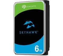 Seagate HDD|SEAGATE|SkyHawk|6TB|SATA|256 MB|5400 rpm|Discs/Heads 4/8|3,5"|ST6000VX009