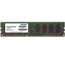 Patriot Memory DDR3 8GB PC3-12800 (1600MHz) DIMM memory module 1 x 8 GB PSD38G16002
