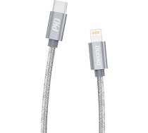 Dudao USB-C to Lightning cable Dudao L5Pro PD 45W, 1m (gray) L5PRO LIGHTNING