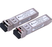 Extralink SFP+ 10G | Moduł SFP+ WDM | 10Gbps 1270/1330nm, single mode, 40km, LC, DOM, para EX.8062