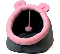 Go Gift cat bed - graphite-pink - 40x45x34 cm ART#161291