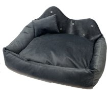 Go Gift Prince grey XL - pet bed - 60 x 45 x 10 cm ART#161341