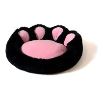 Go Gift Dog and cat bed L - black-pink - 55x55 cm ART#161381