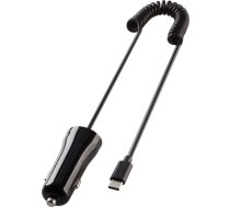 Vivanco car charger USB-C 12W 1m, black (62785)