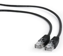 Gembird PATCH CABLE CAT5E UTP 0.25M/BLACK PP12-0.25M/BK GEMBIRD