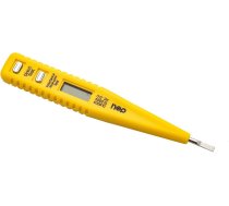 Deli Tools Voltage Tester 12-250V Deli Tools EDL8003 (yellow)