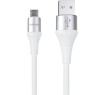 Vipfan USB to Micro USB cable Vipfan Colorful X09, 3A, 1.2m (white) X09MK